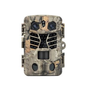 Upgraded Night Vision 4K Dual Lens Hunting Camera Wildlife Trail Camera 0.2S Response 48MP HD Picture