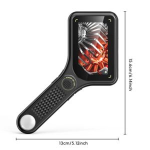 Custom Logo 500X USB Digital Magnifier for Tiny Gear & Movement Inspection, Essential for Horologists, Magnifying Glasses