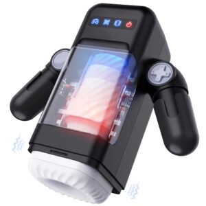 SENSIVO Robot Automatic Male Masturbator Vibration Blowjob Machine Silicone Vagina Masturbation Cup Sex Toys Adult Goods for Men